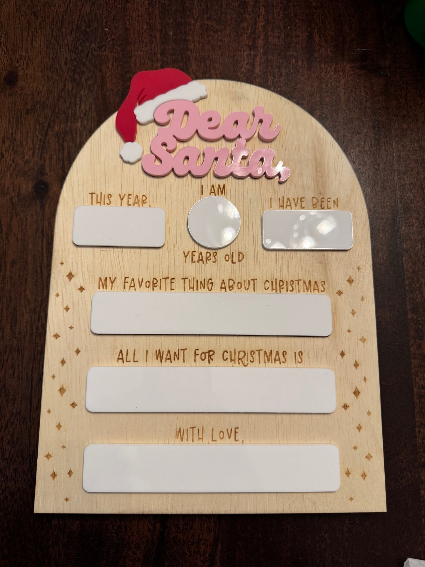 Dear Santa Sign