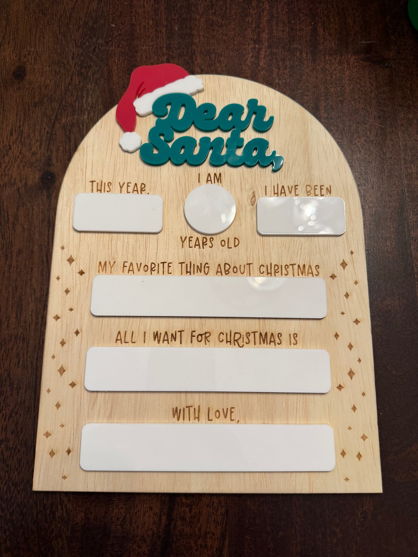 Dear Santa Sign