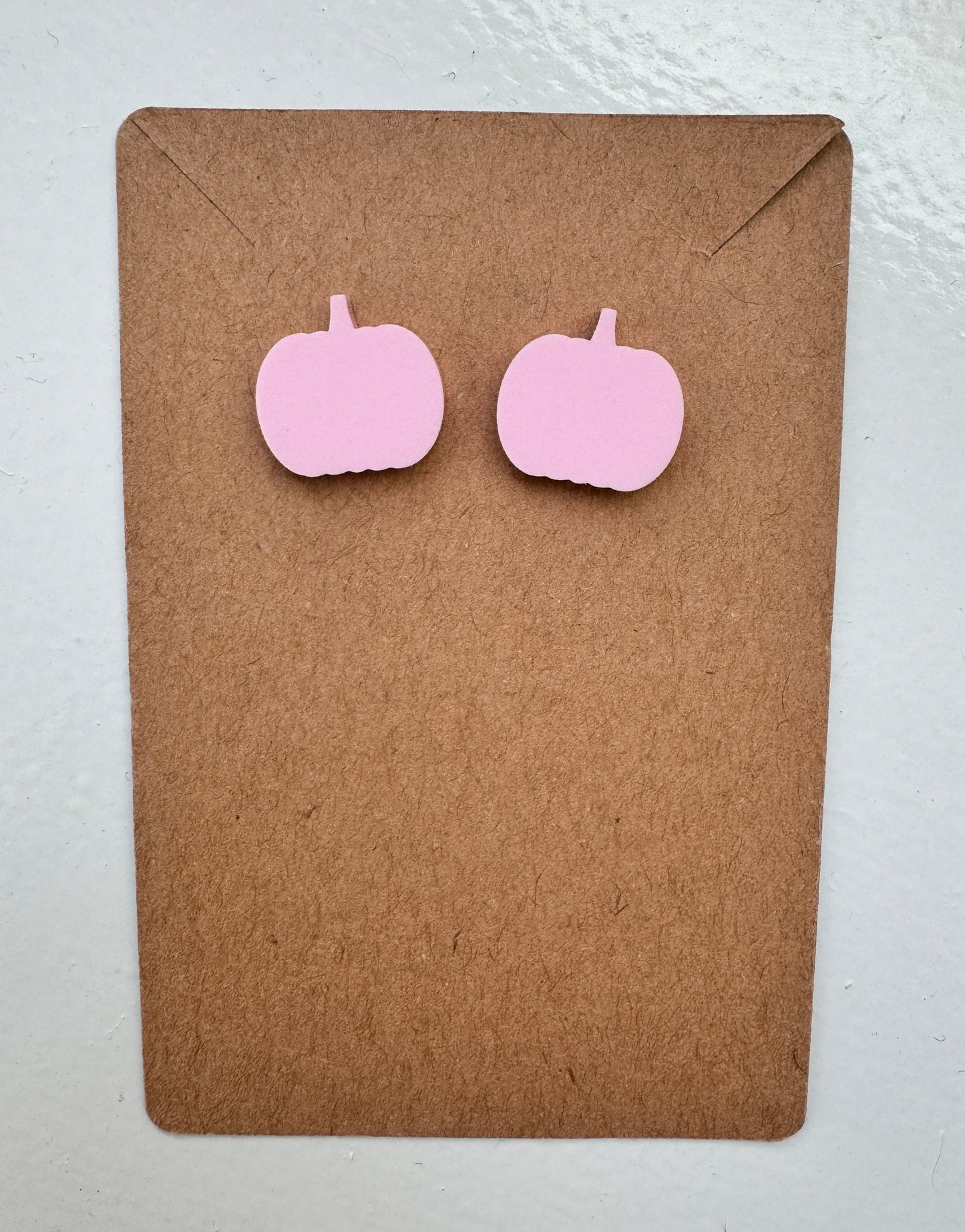 Pumpkin Stud Earrings