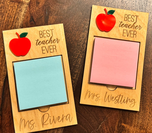 Teacher Post-It Note Holder